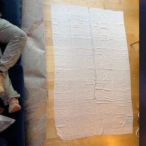 Ivory / Off White Silk Georgette from Amanda Wakeley (4'3"x6'8") by the yard